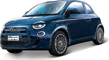Bburago Fiat 500e 2023 1 : 24 modrá