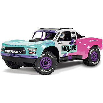 Arrma Mojave Grom 223S BLX 1:18 4WD RTR tyrkysové