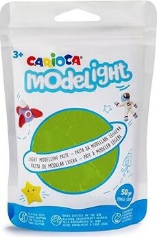 Carioca Modelovací hmota Modelight 50 g, světle zelená