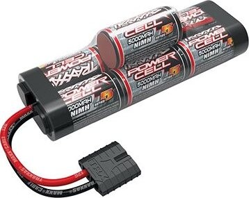 Traxxas NiMH batéria auto 5000 mAh 8,4 V Hump iD
