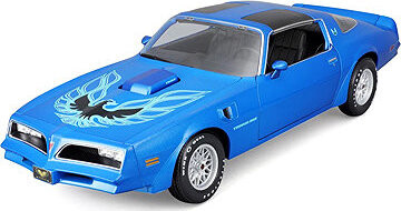 Maisto Pontiac Firebird Trans AM 1978 1:18 modrá metalíza