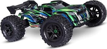 Traxxas Sledge 1:8 RTR zelený s belted pneu
