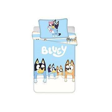 Jerry Fabrics Obliečky do postieľky Bluey baby 100 × 135, 40 × 60 cm