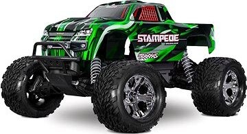 Traxxas Stampede 1:10 BL-2s RTR zelený