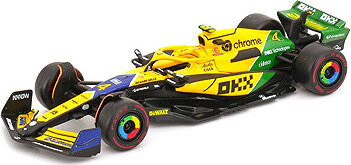Bburago McLaren F1 Team MCL38 (2024) 1:43 #4 Norris Senna Edition