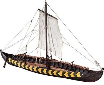 Dušek Vikingská loď Gokstad 1:35 kit