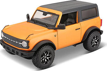 Maisto Ford Bronco 2021 1:24 oranžová metalíza
