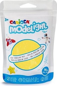 Carioca Modelovací hmota Modelight 50 g, žlutá