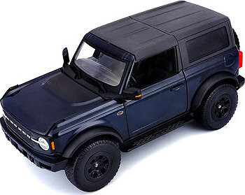 Maisto Ford Bronco Wildtrak 2021 1:18 modrá metalíza