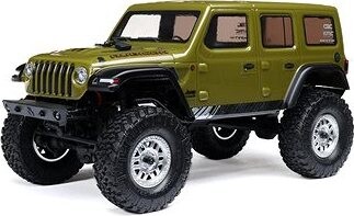 Axial SCX24 Jeep Wrangler JLU CRC 2019 V3 1:24 4WD zelený