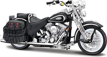 Maisto Harley-Davidson FLSTS Heritage Softail Springer 1999 1:18 černá