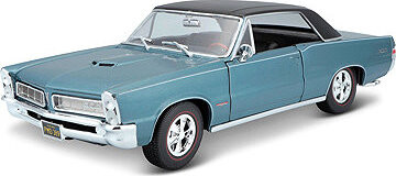 Maisto Pontiac GTO 1965 1:18 modrá metalíza
