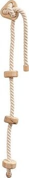 Piccolino Montessori Šplhací lano se 3 stupínky natural INDOOR