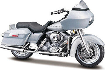 Maisto Harley-Davidson FLTR Road Glide 2002 1:18 šedá