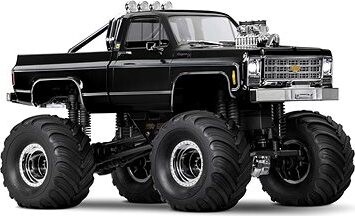 Traxxas TRX-4MT Chevrolet K10 1979 1:18 RTR čierny