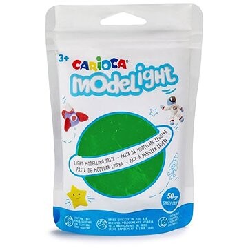 Carioca Modelovací hmota Modelight 50 g, zelená