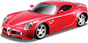 Bburago Alfa 8C Competizione 1:32 červená metalíza