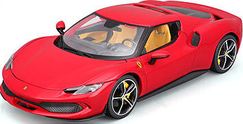 Bburago Ferrari 296 GTB 1 : 18 červená