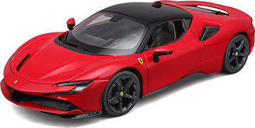 Bburago Ferrari SF90 Stradale 1 : 18 červená