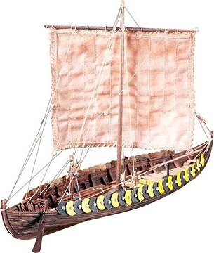 Dušek Vikingská loď Gokstad 1:72 kit