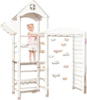 Piccolino Montessori ihrisko Tower Climbing white/pastel