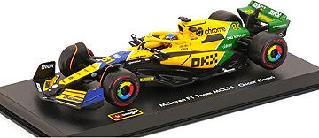 Bburago McLaren F1 Team MCL38 (2024) 1:43 #81 Piastri Senna Edition (s jezdcem)