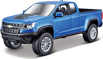 Maisto Kit Chevrolet Colorado ZR2 2017 1:27 tmavě modrá metalíza