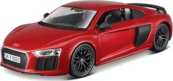 Maisto Audi R8 V10 Plus, assembly line, metal červené