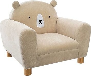 Atmosphera for kids Dětské křesílko Medvěd, béžové, 52 cm × 44 cm × 43 cm