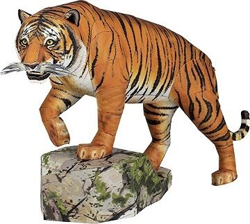 Metal Earth 3D puzzle Bengálsky tiger