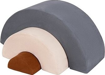 Costway Pěnové stavební bloky 3 ks, šedé