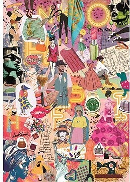 CLEMENTONI Puzzle More is More: Móda a dizajn 1000 dielikov