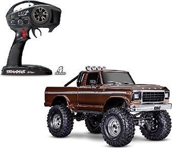 Traxxas TRX-4 Ford F-150 Ranger XLT TQi 1:10 RTR hnedý