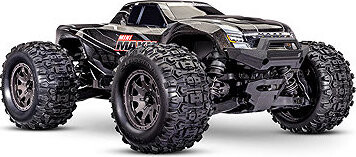 Traxxas Mini Maxx 1:12 BL-2s RTR čierne