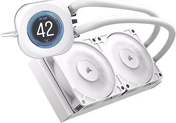 Corsair NAUTILUS 240 LCD White