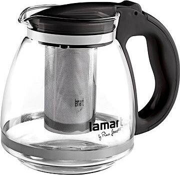 Lamart Kanvica 1,5 l čierna Verre LT7027