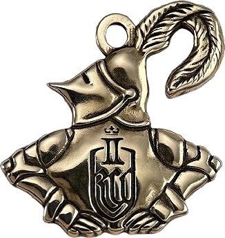 Kingdom Come: Deliverance 2 - Rytíř - přívěsek (bronz)