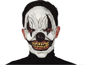 Latexová maska klaun