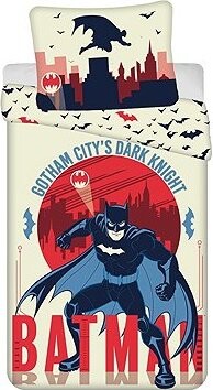 Jerry Fabrics Obliečky Batman Gotham's Knight 140 × 200, 70 × 90 cm
