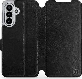 Mobiwear Flip puzdro pre Samsung Galaxy A17/A17 5G čierne a sivé