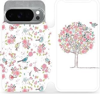 Mobiwear flip knižkové pre Google Pixel 10 Pro – Strom