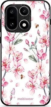 Mobiwear Glossy lesklé puzdro na OnePlus 15 ružové kvety