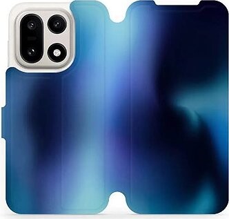 Mobiwear Flip puzdro pre OnePlus 15 modré