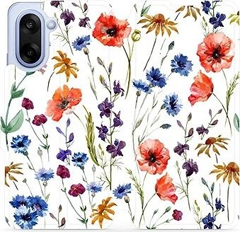 Mobiwear flip knižkové pre OnePlus Nord CE5 – Kvietky