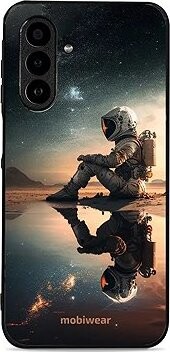 Mobiwear Glossy lesklé puzdro na Samsung Galaxy A17/A17 5G astronaut