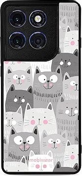 Mobiwear Glossy lesklý pre Motorola Edge 60 Pro – Mačičky