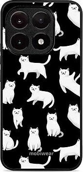 Mobiwear Glossy lesklé puzdro na Xiaomi 15T biele mačičky