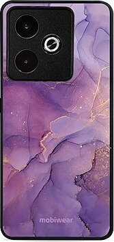 Mobiwear Glossy lesklý pre Realme GT 7 – Fialový mramor