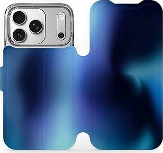 Mobiwear Flip puzdro pre Apple iPhone 17 Pro modré
