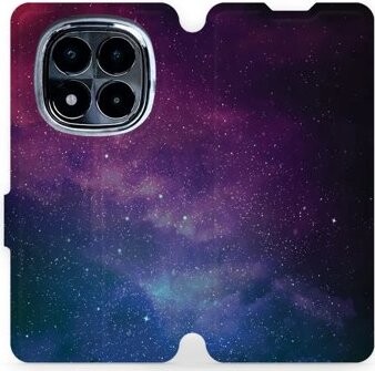 Mobiwear flip knižkové pre POCO X7 – Hmlovina